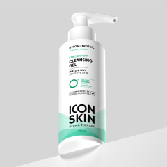 Гель для умывания для комбинированной и жирной кожи Icon Skin Derma Therapy Sebo Expert Cleansing Gel 150 мл