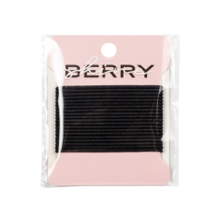 Резинка для волос  Черные PLG0282-B 20 шт