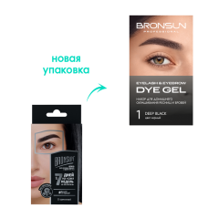 Набор для домашнего окрашивания Bronsun Bronsun т.1 Черный 12 мл