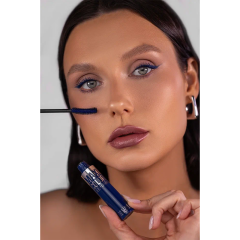 Тушь для ресниц Belor Design Maxi Color Синяя 12,3 г