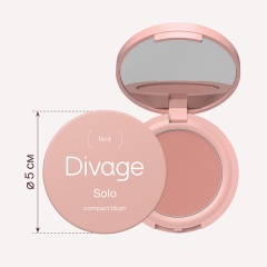 Румяна Divage Solo Compact Blush т.01 2 г