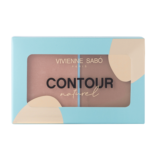 Палетка для контуринга лица Vivienne Sabo Naturel т.04 6 г
