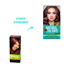 Стойкая краска для волос Fara Natural Colors т. 325 Красное дерево 160 мл