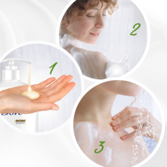 Крем-гель для душа Дав Манго и Миндаль 610 мл