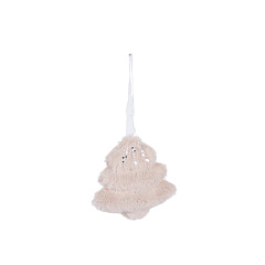 Подвесная декорация Koopman International Pink New Year Розовый Новый Год Ёлка 1 шт