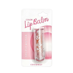 Бальзам-тинт с ароматом кокоса Selfie Star Color Crystal Lip Balm т.Coconut 3,4 г