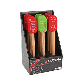 Красный Новый год 30 см 1 шт