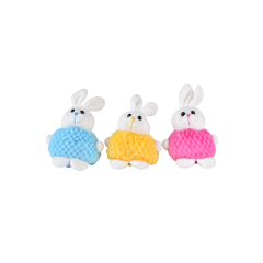 Игрушка мягкая Accessories Зайчик-шарик 17см 1 шт