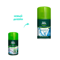 Освежитель воздуха сменный баллон Master Fresh Fusion Свежесть Водопада 250 мл