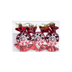 Украшение новогоднее Home Collection Конфета SF4114-138 4,5*9 см 6 шт