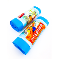 Пакеты для мусора повышенной прочности Avikomp Тут Грязи Нет 30 л Голубые 9 мкм 20 шт