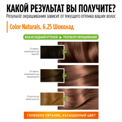 Краска для волос Garnier Color Naturals т.6.25 Шоколад 112 мл