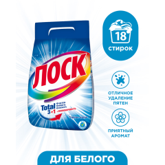 Порошок автомат для стирки Лоск Горное Озеро 2,7 кг