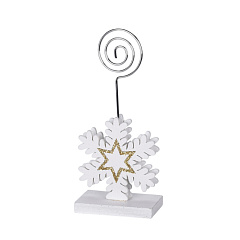 Держатель для карт/открыток/фотографий Koopman International Red New Year Красный Новый Год Ёлка/Конек /Звезда /Снежинка 1 шт