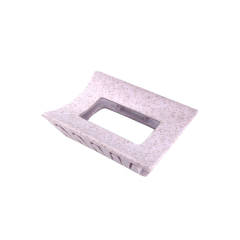 Крабик из натуральной пшеницы Solomeya Квадратный Лиловый HP002 1 шт