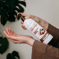 Шампунь для волос против перхоти с экстрактом кокоса Sadoer Coconut Oil Dandruff Shampoo 500 мл
