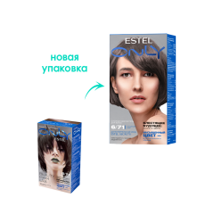 Краска для волос Estel Only т.6.71 Тёмно-русый коричнево-пепельный 145 мл