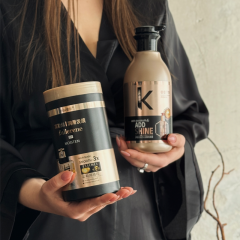 Маска для волос с фуллеренами Yibaolian Fuli Fullerenes Smooth Hair Mask 1000 мл