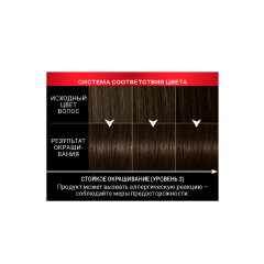 Стойкая краска для волос Сьёсс Сьёсс т.3-1 Темно-каштановый 115 мл