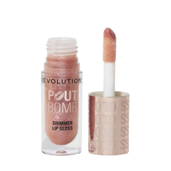 Блеск для губ Makeup Revolution Pout Bomb Shimmer Lip Gloss т. Glimmer Nude 4,5 мл