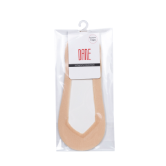 Следочки капроновые Dane С Хлопковой Подошвой Бежевые 1 пара