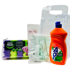 Набор Aos Для Мытья Посуды УД11  3 пр.