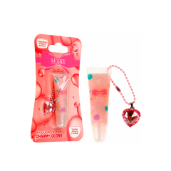 Сверкающий блеск для губ + браслетик с подвеской Lukky Charmy Gloss 5 мл+1 шт