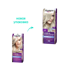 Стойкая крем-краска Палетт Интенсивный Цвет 10-1 (C10) Серебристый Блондин 110 мл