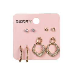Серьги Shineberry SP026 4 пары