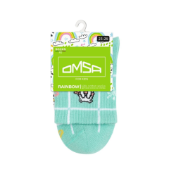 Носки детские Omsa Kids Calzino 21P75 (Мишки) Menta р.23-26 1 пара