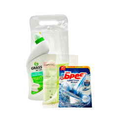 Набор Grass Уборка Сантехники в Туалетной Комнате УД06  3 пр.
