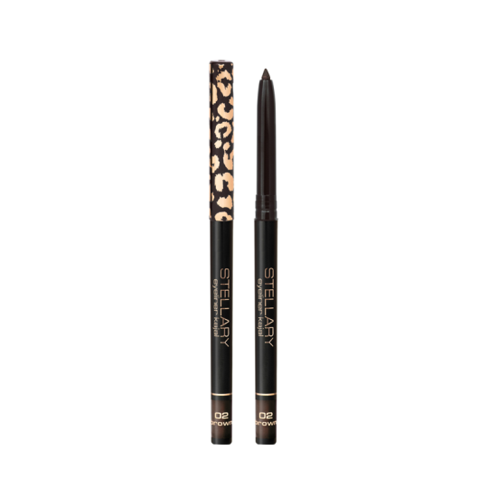 Карандаш-каял для глаз автоматический Stellary Eyeliner Kajal т.02 Brown 0,28 г