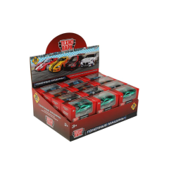 Машина металл Технопарк Гоночные 7,5 см в Ассортименте 1 шт