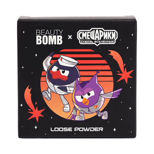 Пудра рассыпчатая Beauty Bomb Смешарики т.Бежевый 4.75 г