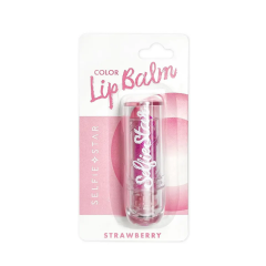 Бальзам-тинт с ароматом клубники Selfie Star Color Crystal Lip Balm т. Strawberry 3,4 г