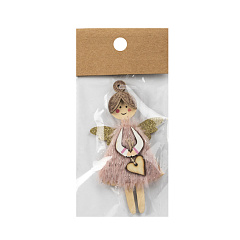 Игрушка новогодняя Home Collection Фея LPP063 11 см 1 шт