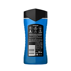 Гель для душа и шампунь АКС Cool Ocean 2в1 250 мл