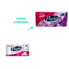 Туалетная бумага Papia Deluxe Dolce Vita 8 шт