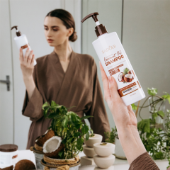 Шампунь для волос против перхоти с экстрактом кокоса Sadoer Coconut Oil Dandruff Shampoo 500 мл