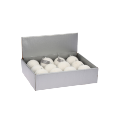 Ёлочное украшение Home Collection Red New Year Красный Новый год Шар d=8см 1 шт