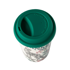 Стакан с крышкой Home Collection PLM32303 9*12,7*6,2 см 400 мл 1 шт