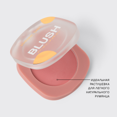 Румяна матовые Vivienne Sabo Macaron Blush т.03 Нежно-розовый 4,01 г