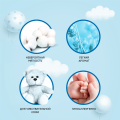 Кондиционер для белья Вернель Детский 910 мл