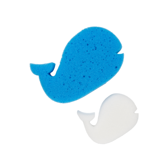 Губка банная Gloss Home ГБ-279 Киты 2 шт