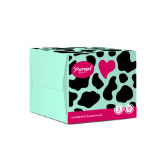 Салфетки бумажные в коробке Бумфа Premial 3х-слойные 50 шт