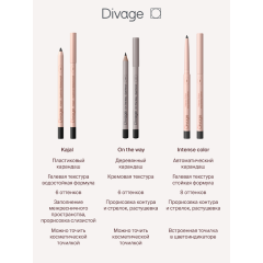 Карандаш для глаз Divage On The Way т.05 Синий 1,1 г