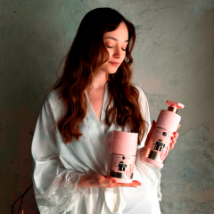 Набор парфюмированный (Шампунь для волос+Маска для волос) Yibaolian Perfume 800 мл+1000 мл