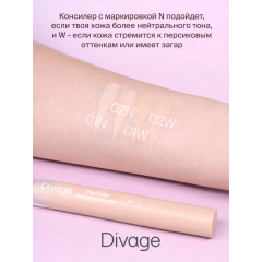 Консилер для лица Divage True Color т.02N 3 мл