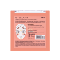 Палетка для контуринга Stellary Sparkling wine Contouring Palette 4в1 12 г