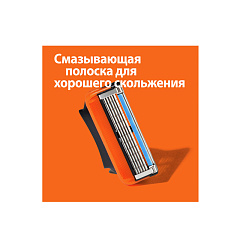 Сменные кассеты для бритья Gillette Fusion5 6 шт